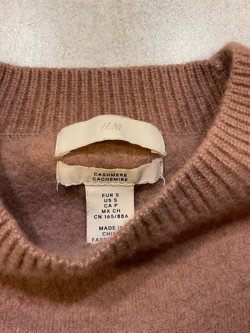 H&M cashmere sweater